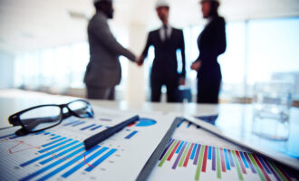 Business,Documents,On,Background,Of,Three,Business,Partners